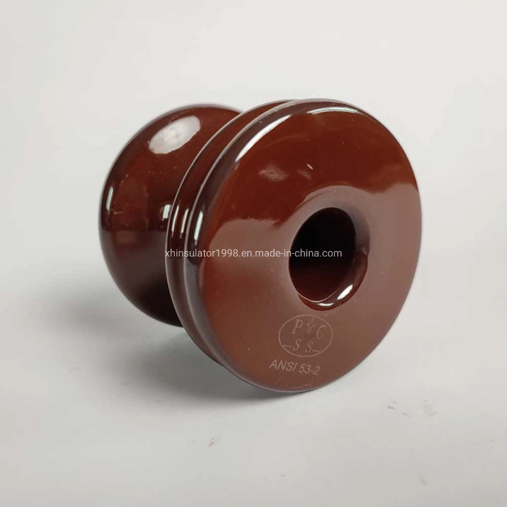 Xinghai ANSI Outdoor Power Line LV 53-1/2/3/4/5 Spool Porcelain Insulator